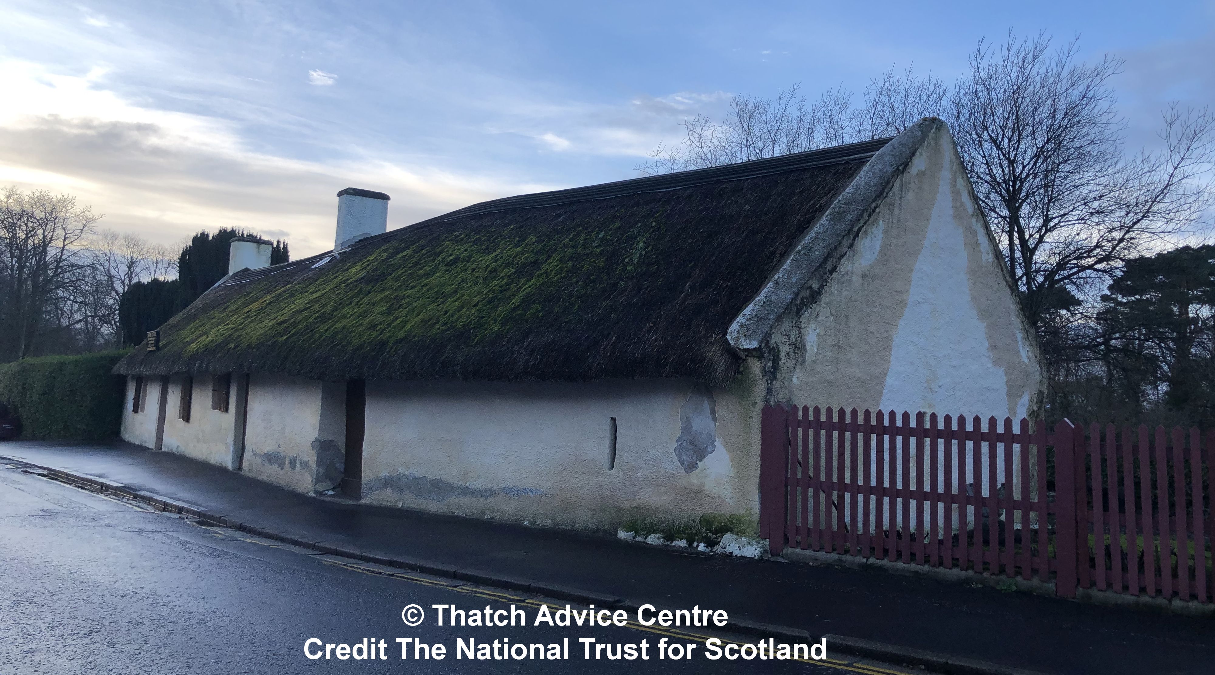 C- Thatch Advice Centre 2019 - Burns Cottage Appeal front and gable