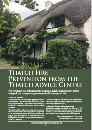 Thatch Fire Prevention Article