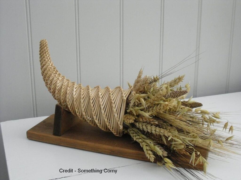 Corn dollies and straw work - alternative uses of thatching materials
